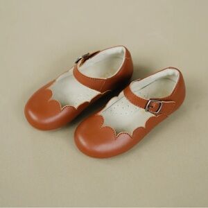 L’Amour sonia scallop flat sz 1
